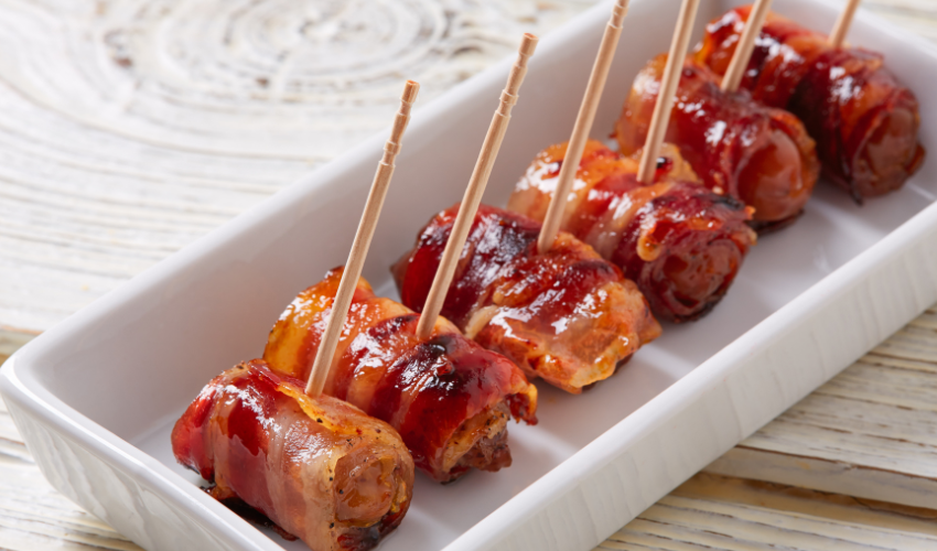 Bacon-Wrapped Dates