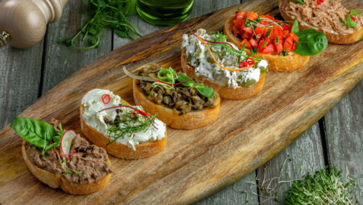 Classic and Creative Toppings for Bruschetta