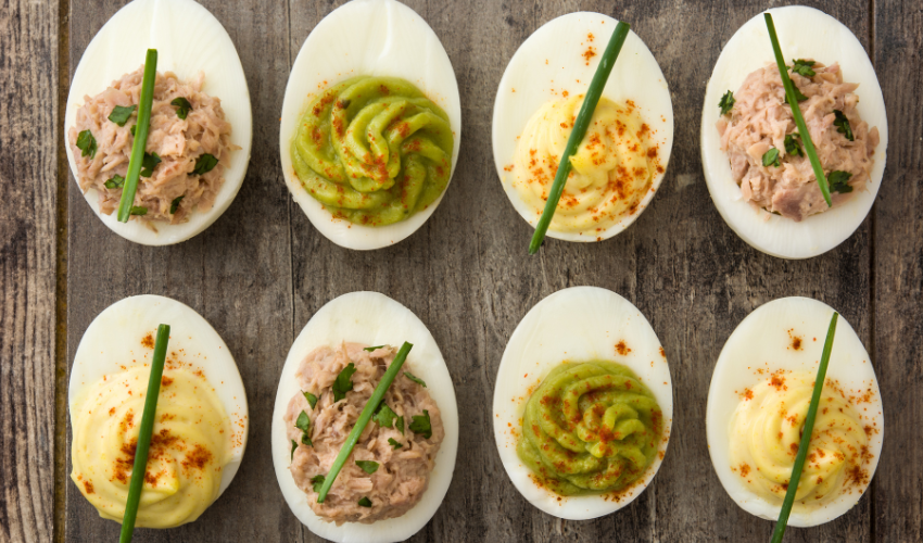 Creative Deviled Eggs Toppings