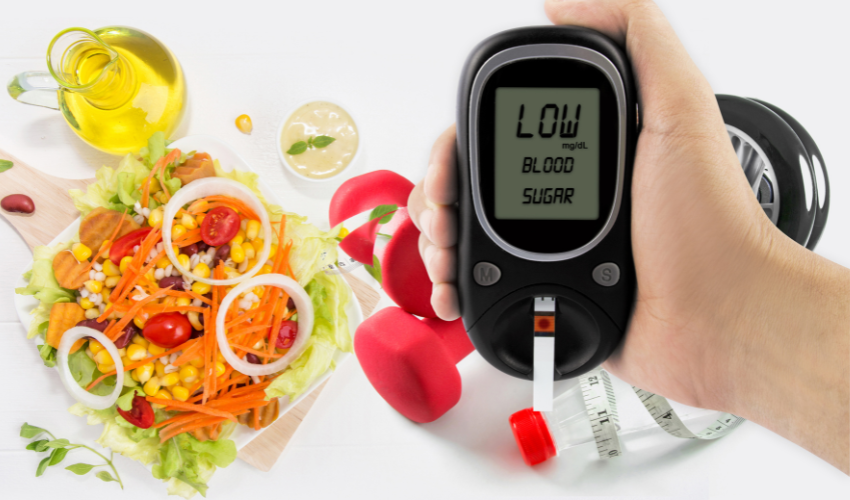 Is it necessary to count calories when trying to stabilize blood sugar levels