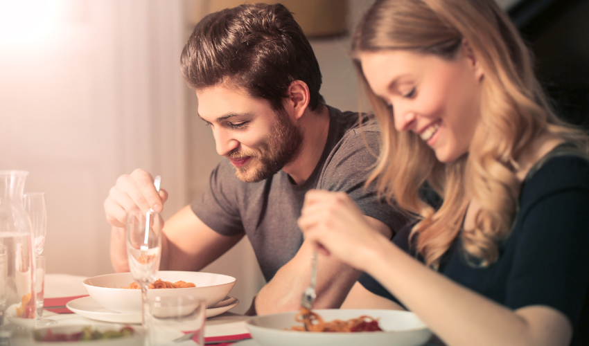 romantic dinner for two